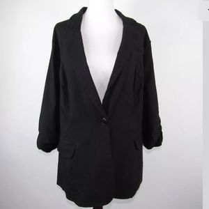 Torrid Women's Black Single-Button Blazer